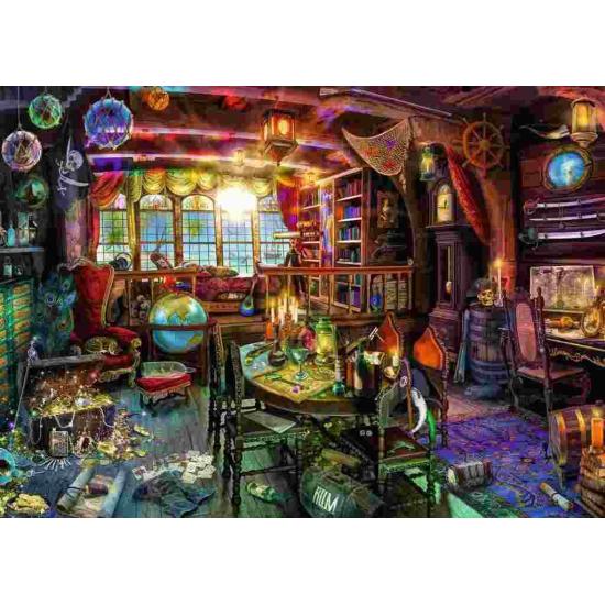 Puzzle Ravensburger La Vida De Un Pirata de 1000 Piezas