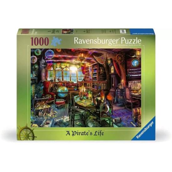 Puzzle Ravensburger La Vida De Un Pirata de 1000 Piezas