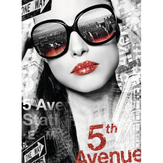 Puzzle Ravensburger Labios con Brillo de 500 Piezas Puzzle Ravensburger Labios con Brillo de 500 Piezas