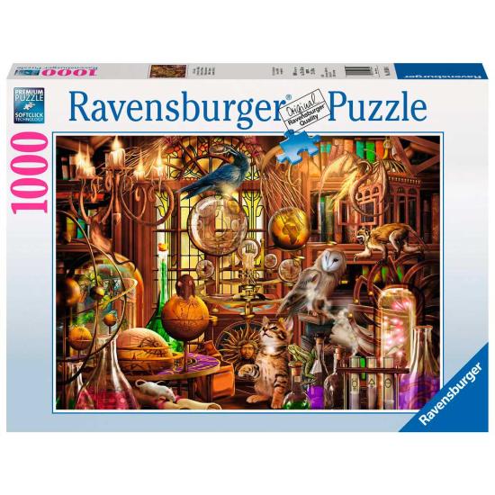 Puzzle Ravensburger Laboratorio de Merlín de 1000 Piezas