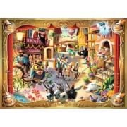 Puzzle Ravensburger Las Amenazas De Pinocho de 1000 Piezas