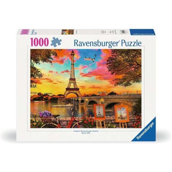 Puzzle Ravensburger Las Orillas Del Sena, París de 1000 Piezas
