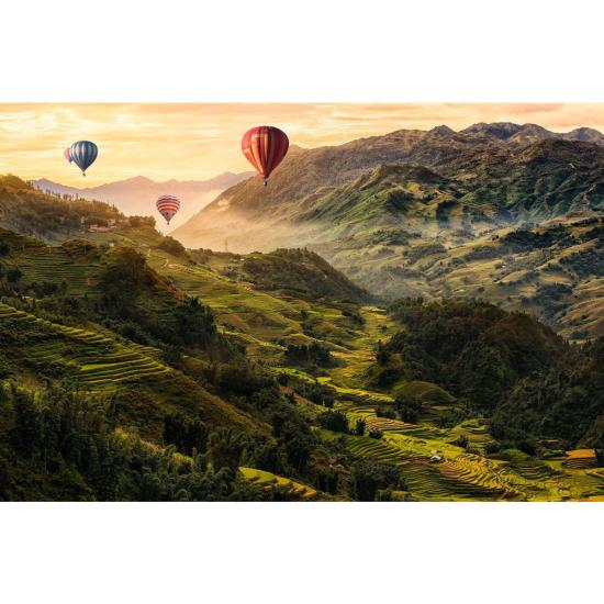 Puzzle Ravensburger Las Terrazas de Arroz en Asia de 3000 Pieza Puzzle Ravensburger Las Terrazas de Arroz en Asia de 3000 Pieza