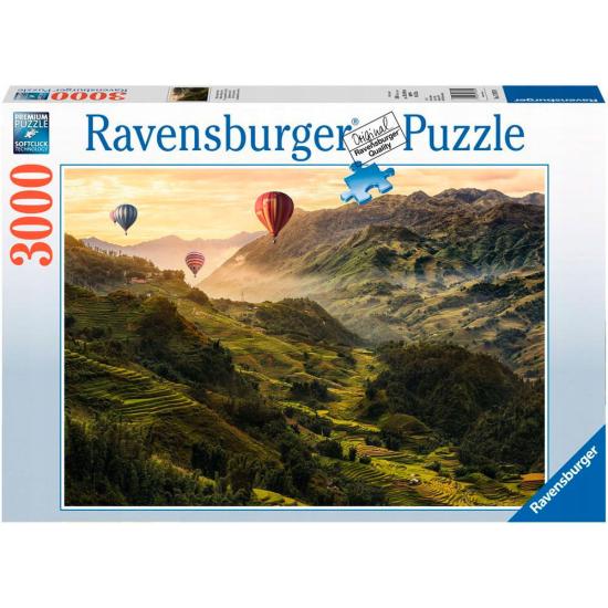 Puzzle Ravensburger Las Terrazas de Arroz en Asia de 3000 Pieza Puzzle Ravensburger Las Terrazas de Arroz en Asia de 3000 Pieza