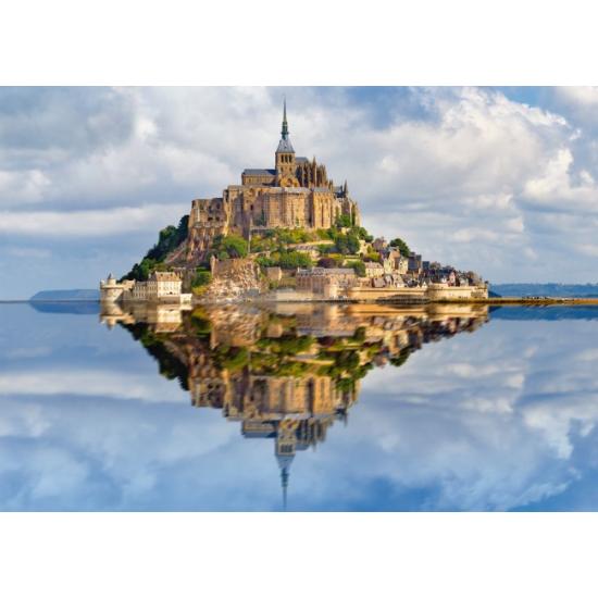 Puzzle Ravensburger Le Mont Saint Michel de 1000 Piezas