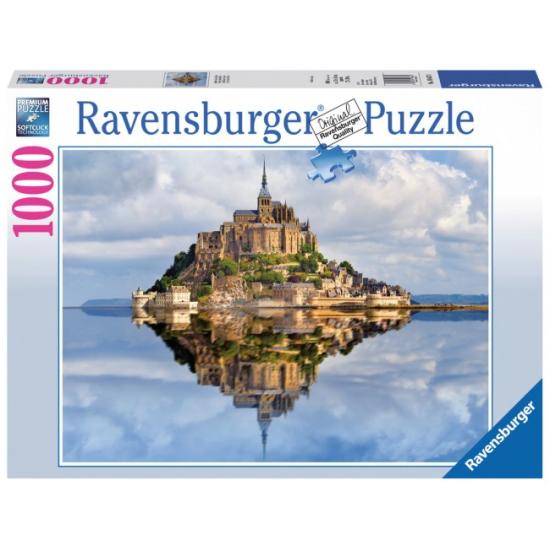 Puzzle Ravensburger Le Mont Saint Michel de 1000 Piezas