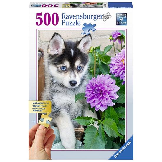Puzzle Ravensburger Lindo Husky 500 Piezas XXL