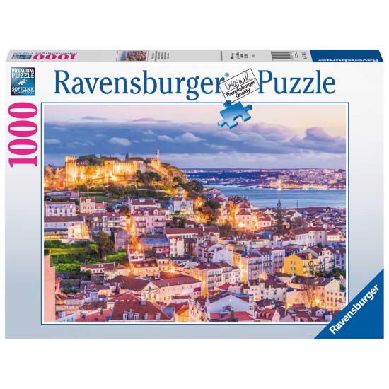 Puzzle Ravensburger Lisboa y su Castillo de 1000 Piezas Puzzle Ravensburger Lisboa y su Castillo de 1000 Piezas