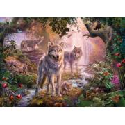 Puzzle Ravensburger Lobos de Verano de 1000 Piezas