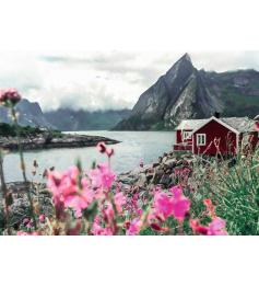 Puzzle Ravensburger Lofoten, Noruega de 1000 Piezas