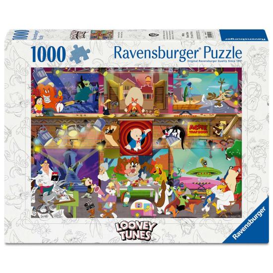 Puzzle Ravensburger Looney Tunes Studio de 1000 Piezas