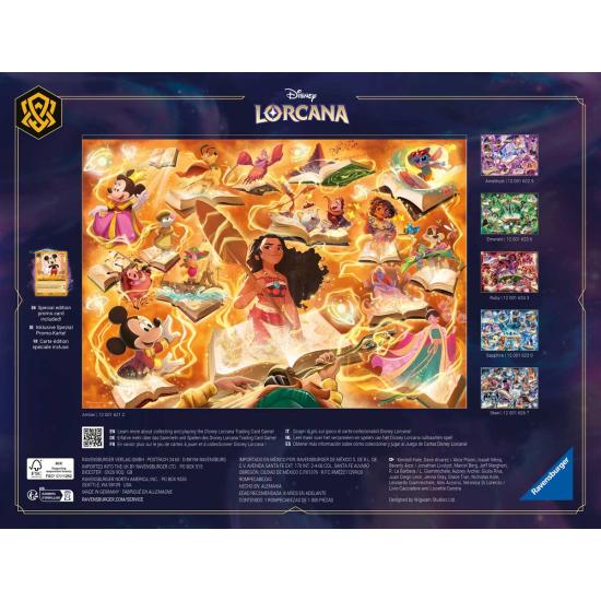 Puzzle Ravensburger Lorcana Disney: Ámbar de 1000 Pzs
