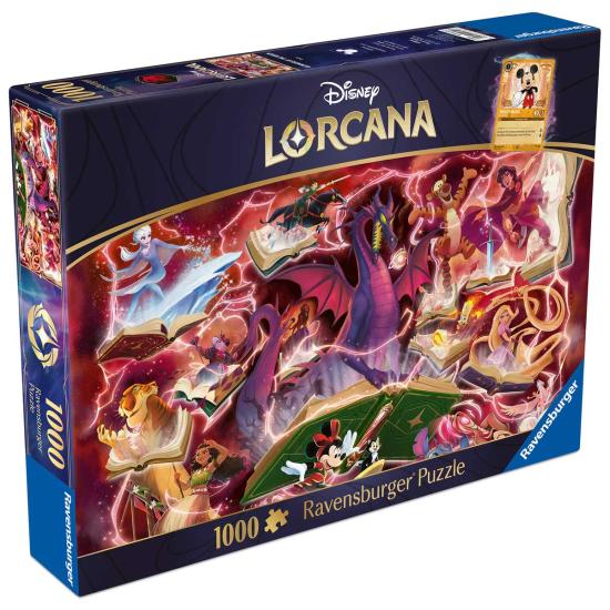 Puzzle Ravensburger Lorcana Disney: Rubí de 1000 Pzs