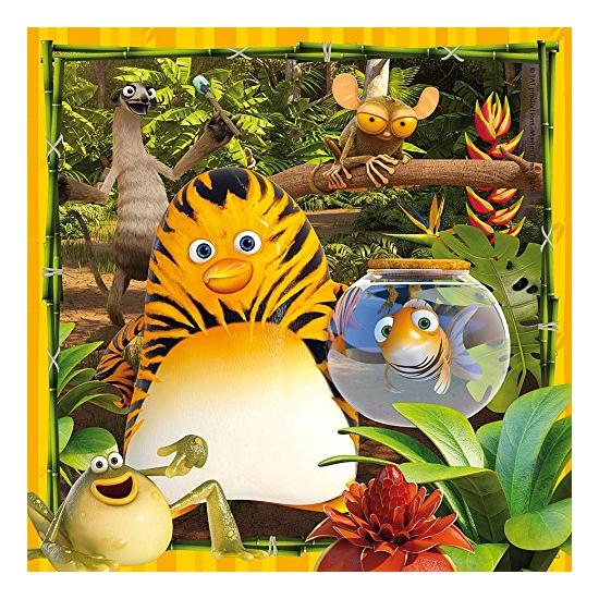 Puzzle Ravensburger Los Amigos de la Jungla 3x49 Piezas