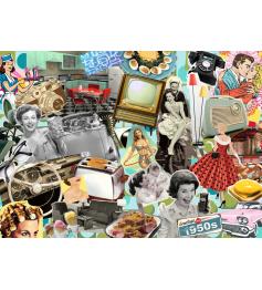 Puzzle Ravensburger Los Años 50 de 1000 Piezas