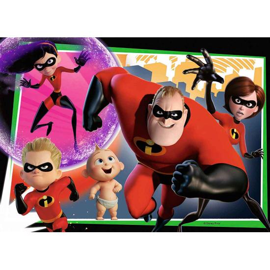 Puzzle Ravensburger Los Increíbles 2 de 4 x 100 Piezas