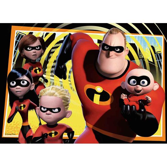 Puzzle Ravensburger Los Increíbles 2 de 4 x 100 Piezas