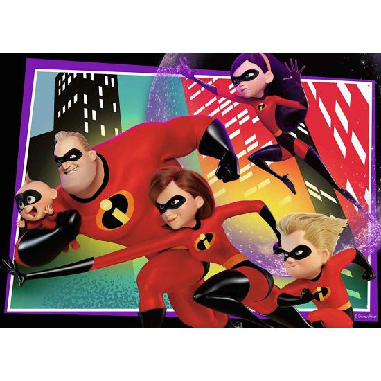 Puzzle Ravensburger Los Increíbles 2 de 4 x 100 Piezas