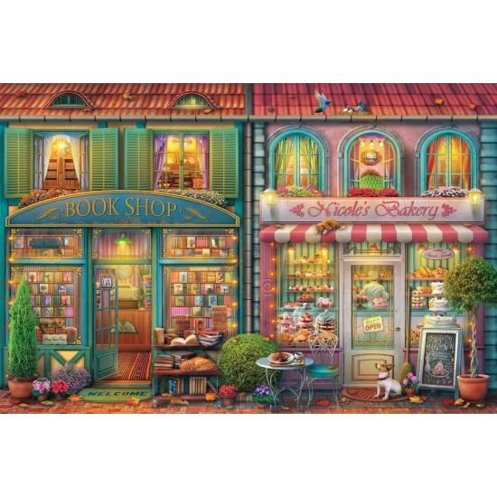 Puzzle Ravensburger Librería y Pastelería de 7000 Piezas