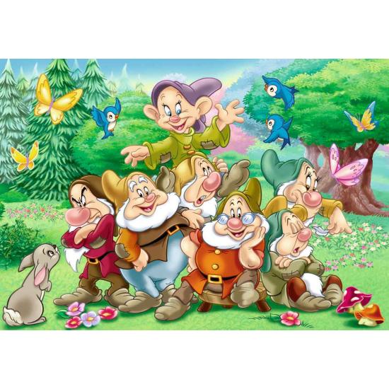 Puzzle Ravensburger Los Siete Enanitos de 2x24 Piezas Puzzle Ravensburger Los Siete Enanitos de 2x24 Piezas