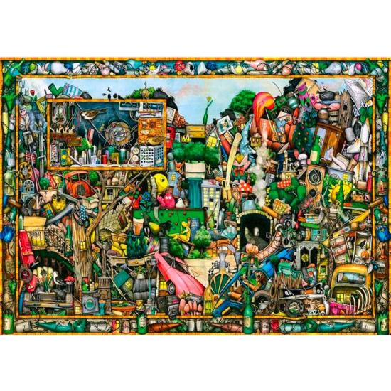 Puzzle Ravensburger Los Tesoros de un Tiempo de 1000 Piezas