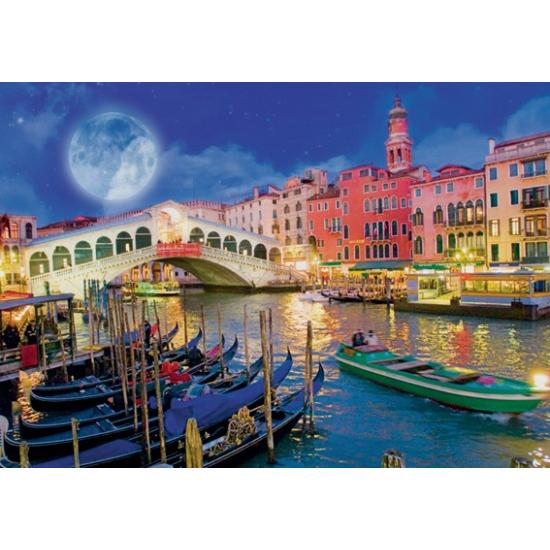 Puzzle Ravensburger Luna de Venecia Neón de 1200 Piezas