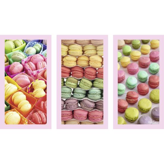 Puzzle Ravensburger Macaron 3 x 500 Piezas