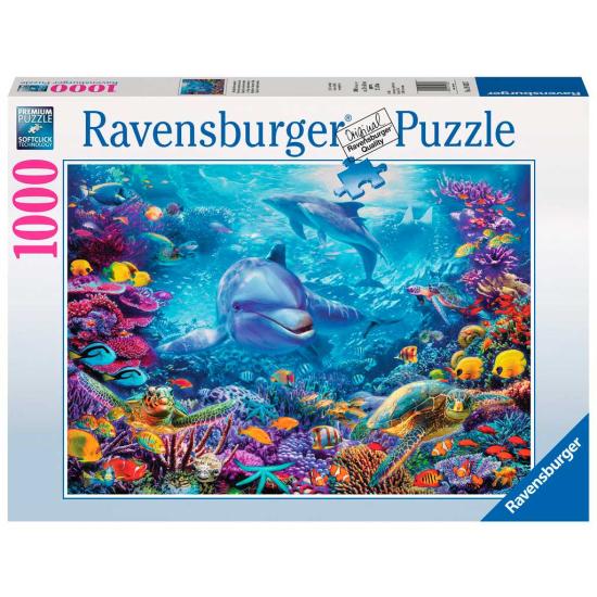 Puzzle Ravensburger Magnífico Mundo Submarino de 1000 Pzs