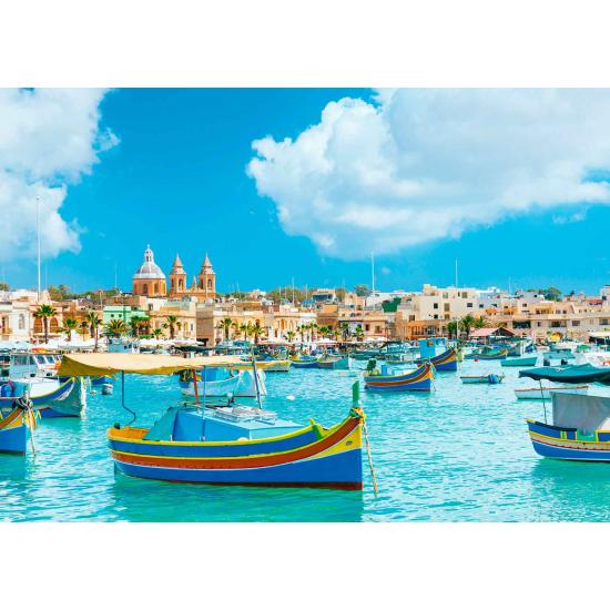Puzzle Ravensburger Malta Mediterránea de 1000 Piezas Puzzle Ravensburger Malta Mediterránea de 1000 Piezas