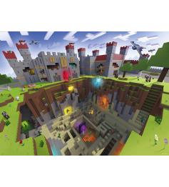 Puzzle Ravensburger Mapa de Minecraft XXL 300 Piezas