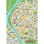 Puzzle Ravensburger Mapa de Sevilla de 1000 Pzs