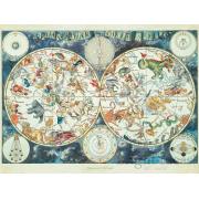 Puzzle Ravensburger Mapa Mundial de Bestias de 1500 Piezas