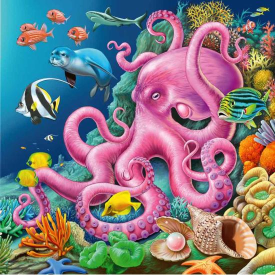 Puzzle Ravensburger Maravillas Submarinas de 3x49 Piezas Puzzle Ravensburger Maravillas Submarinas de 3x49 Piezas