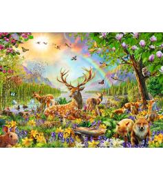 Puzzle Ravensburger Maravillosas Tierras Vírgenes XXL de 200 Pzs