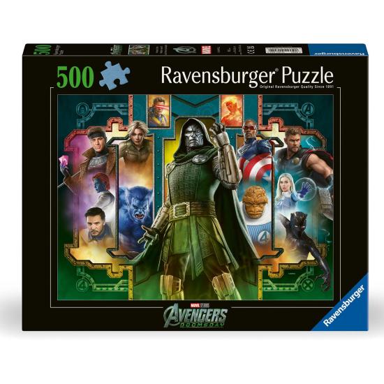 Puzzle Ravensburger Marvel Avengers Doomsday de 500 Piezas