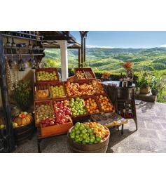 Puzzle Ravensburger Mercado De Frutas Y Verduras, Croacia de 500