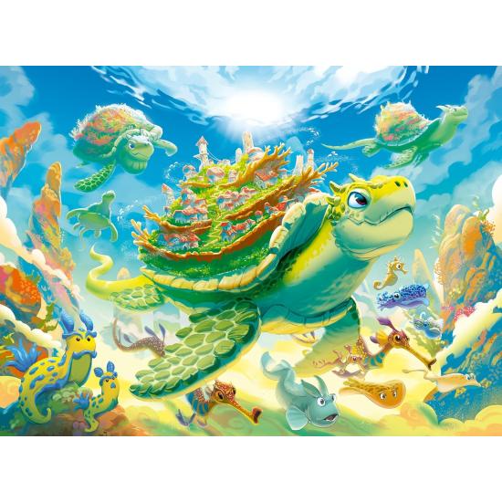 Puzzle Ravensburger Mágico Mundo Submarino XXL de 200 Piezas