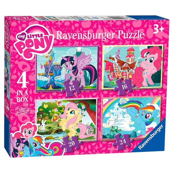 Puzzle Ravensburger My Little Pony Progresivo, 12+16+20+24 Pzs