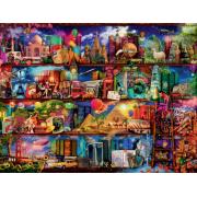 Puzzle Ravensburger Milagroso Mundo de los Libros de 2000 Pieza