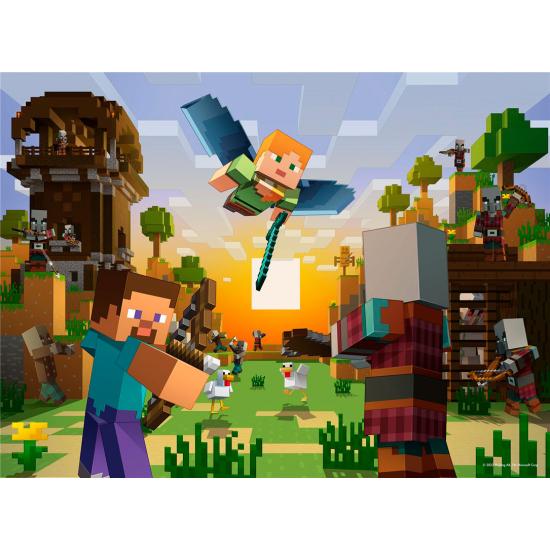 Puzzle Ravensburger Minecraft XXL de 150 Piezas Puzzle Ravensburger Minecraft XXL de 150 Piezas