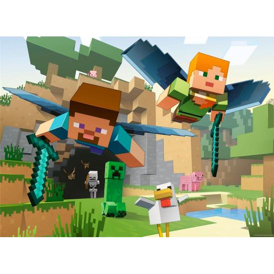 Puzzle Ravensburger Minecraft XXL de 200 Pzs