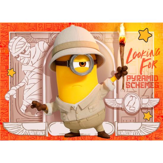 Puzzle Ravensburger Minions III de 4 x 100 Piezas