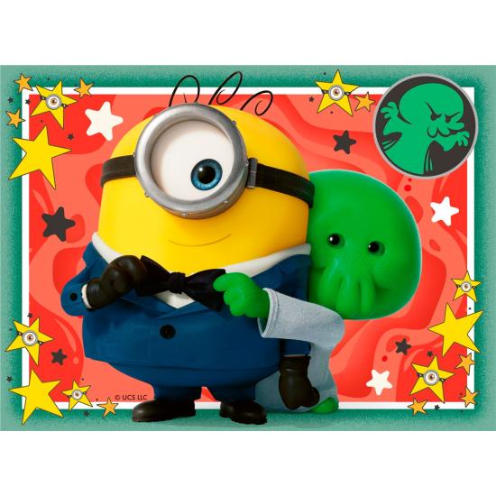 Puzzle Ravensburger Minions III Progresivo de 12+16+20+24 Pzs