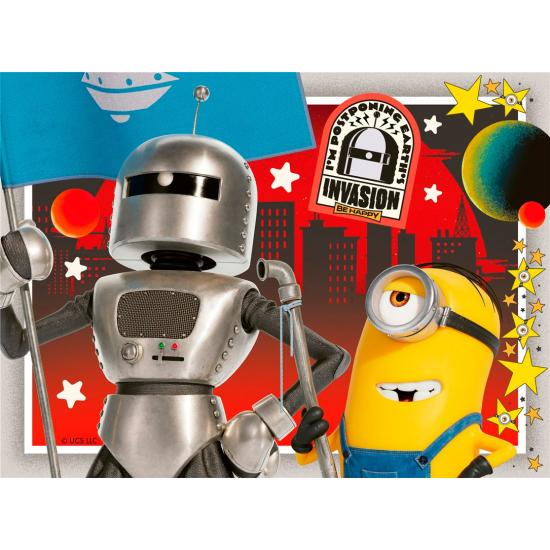 Puzzle Ravensburger Minions III Progresivo de 12+16+20+24 Pzs