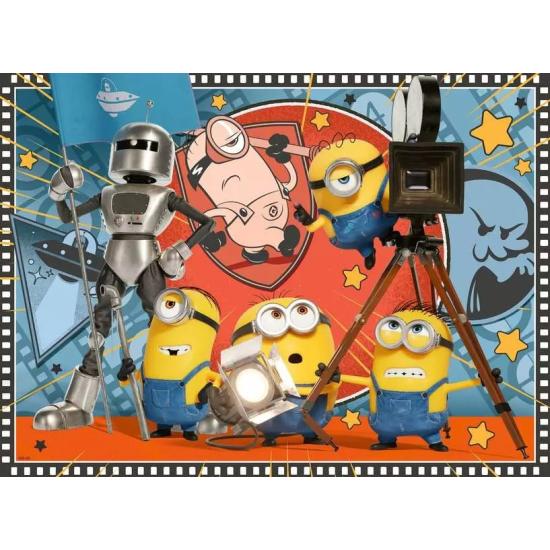 Puzzle Ravensburger Minions y Monstruos XXL de 100 Piezas