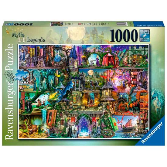 Puzzle Ravensburger Mitos y Leyendas de 1000 Piezas