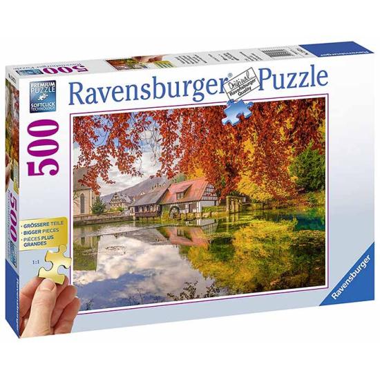 Puzzle Ravensburger Molino del Lago Blauptof de 500 Pzs XXL Puzzle Ravensburger Molino del Lago Blauptof de 500 Pzs XXL
