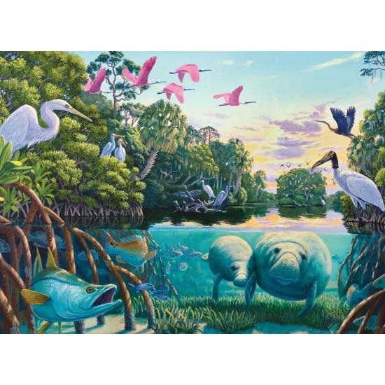 Puzzle Ravensburger Momentos de Manatí de 500 Piezas Puzzle Ravensburger Momentos de Manatí de 500 Piezas
