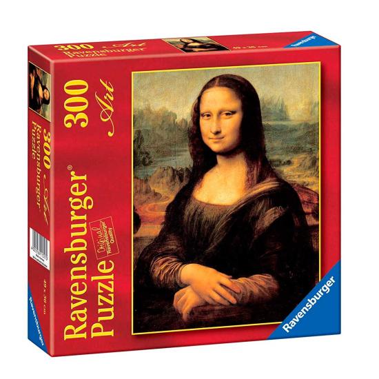 Puzzle Ravensburger Mona Lisa, de Da Vinci de 300 Piezas