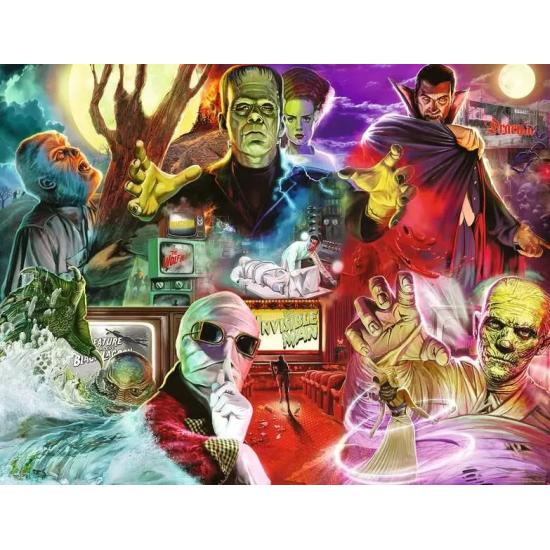 Puzzle Ravensburger Monstruos Universales de 2000 Piezas